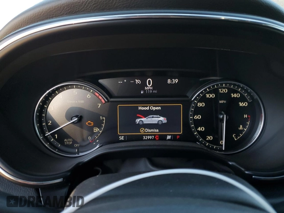 2022 Cadillac CT5 Luxury with VIN 1G6DM5RKXN0131261, listed as a Copart auction lot 81744714 with 32,997 mi miles and Salvage Title. Bid and sale history available at carsss.com. Image 9.