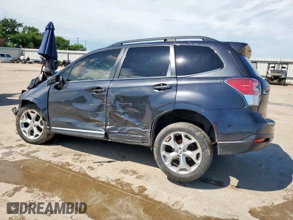 2018 Subaru Forester Touring with VIN JF2SJAWC2JH428217, listed as a Copart auction lot 60272925 with Not provided miles and Salvage title. Bid and sale history available at DreamBid. Image 2.