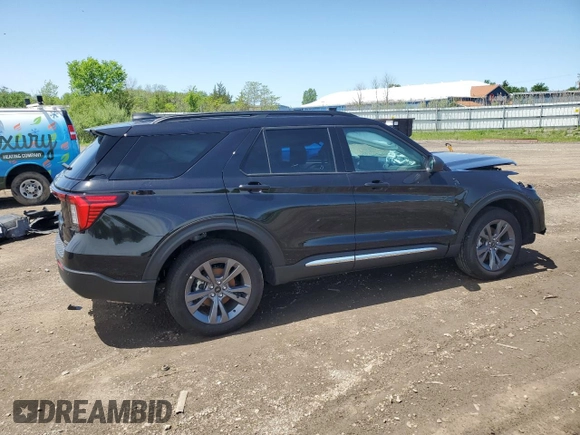 2025 Ford Explorer Active z VIN 1FMUK8DH1SGB27047, wystawiony jako Copart lot #56142875 z przebiegiem 1 699 mil mil oraz Szkoda całkowita • Salvage title. Historia ofert i sprzedaży dostępna na DreamBid. Obrazek 3.