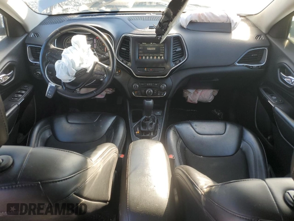2020 Jeep Cherokee Latitude Plus with VIN 1C4PJLLB7LD568883, listed as a Copart auction lot 49480225 with 87,206 mi miles and Salvage title. Bid and sale history available at DreamBid. Image 8.