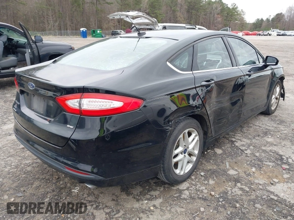 2016 Ford Fusion SE with VIN 1FA6P0H76G5117348, listed as a IAAI auction lot 41813670 with 148,100 mi miles. Bid and sale history available at carsss.com. Image 4.