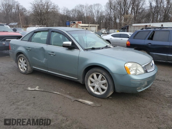2007 Ford Five Hundred Limited z VIN 1FAHP28177G132462, wystawiony jako Copart lot #84824184 z przebiegiem Nie podano mil oraz Szkoda całkowita • Salvage title. Historia ofert i sprzedaży dostępna na DreamBid. Obrazek 4.