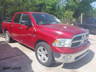 2009 Dodge Ram 1500 Laramie with VIN 1D3HB13T29J501785, listed as a IAAI auction lot 42010637 with 172,926 mi miles. Bid and sale history available at carsss.com. Image 1.