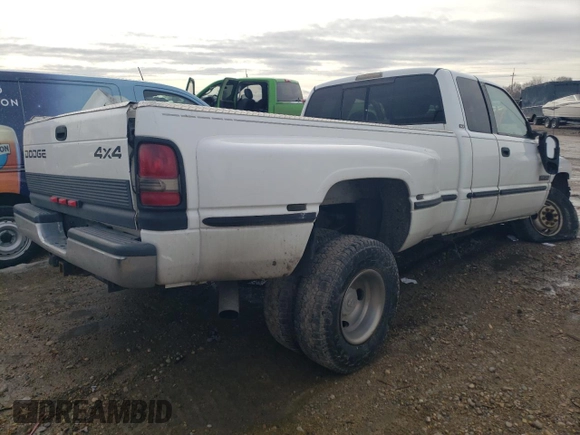 1999 Dodge Ram 3500 with VIN 1B7MF336XXJ546066, listed as a Copart auction lot 45371495 with 0 mi miles and Salvage Title. Bid and sale history available at carsss.com. Image 3.