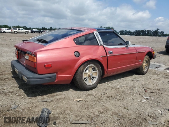 1981 Datsun 280ZX z VIN JN1HZ04S5BX279396, wystawiony jako Copart lot #60198965 z przebiegiem 85 526 mil mil oraz Szkoda całkowita • Salvage title. Historia ofert i sprzedaży dostępna na DreamBid. Obrazek 3.
