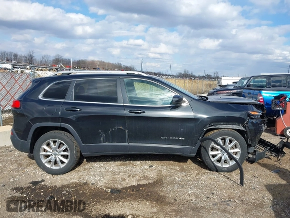2014 Jeep Cherokee Limited with VIN 1C4PJMDS3EW211129, listed as a IAAI auction lot 41877310 with 91,791 mi miles and . Bid and sale history available at DreamBid. Image 13.