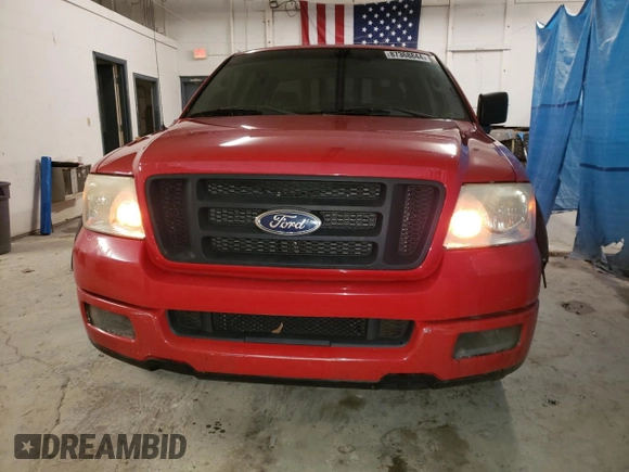 2005 Ford F-150 STX with VIN 1FTRX12W95KC37074, listed as a Copart auction lot 87368844 with 218,289 mi miles and Clean Title. Bid and sale history available at carsss.com. Image 5.