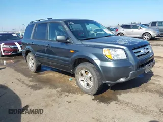 2006 Honda Pilot EX-L with VIN 5FNYF28546B015821, listed as a IAAI auction lot 41529408 with 145,209 mi miles and . Bid and sale history available at DreamBid. Image 1.