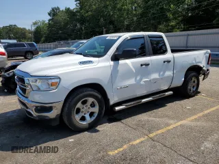 2019 Ram 1500 Tradesman z VIN 1C6RRECT0KN666417, wystawiony jako Copart lot #58060624 z przebiegiem 90 157 mil mil oraz Szkoda całkowita • Salvage title. Historia ofert i sprzedaży dostępna na DreamBid. Obrazek 1.