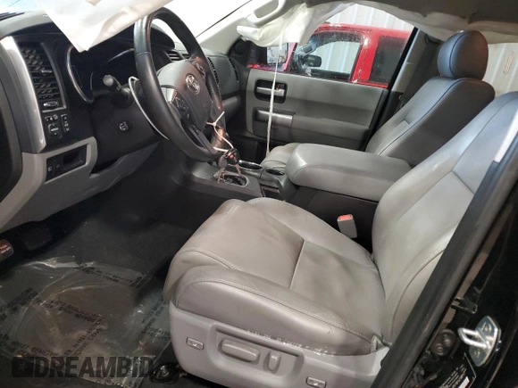 2019 Toyota Sequoia Limited with VIN 5TDJY5G19KS165621, listed as a Copart auction lot 43008635 with 30,806 mi miles and Non Repairable. Bid and sale history available at carsss.com. Image 7.