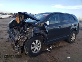 2012 Kia Sorento LX with VIN 5XYKTCA61CG240161, listed as a Copart auction lot 81525333 with Not Provided miles and Salvage Title. Bid and sale history available at DreamBid. Image 1.