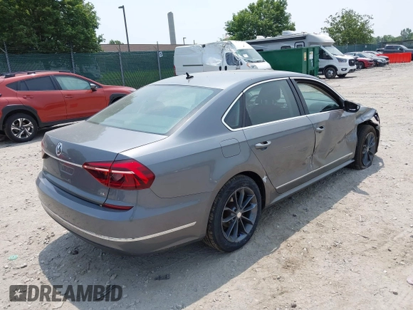 2017 Volkswagen Passat S with VIN 1VWAT7A39HC052893, listed as a IAAI auction lot 42415313 with 91,299 mi miles and . Bid and sale history available at DreamBid. Image 4.