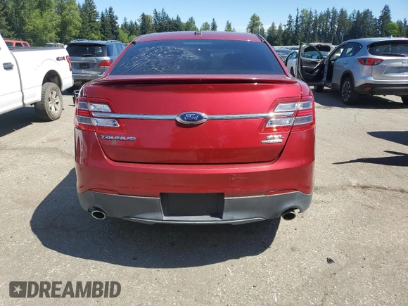 2015 Ford Taurus SEL with VIN 1FAHP2E89FG105442, listed as a Copart auction lot 54446805 with Not Provided miles and Salvage Title. Bid and sale history available at carsss.com. Image 6.