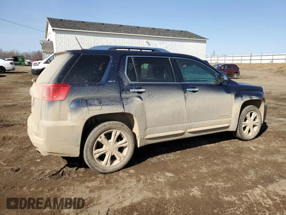 2017 GMC Terrain SLT with VIN 2GKFLUE33H6142586, listed as a Copart auction lot 48485415 with 69,558 mi miles and Clean Title. Bid and sale history available at carsss.com. Image 3.
