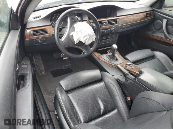 2007 BMW 3 Series 335i with VIN WBAWB73587P036795, listed as a Copart auction lot 80897634 with Not Provided miles and Salvage Title. Bid and sale history available at carsss.com. Image 8.