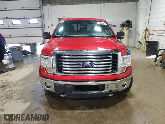 2012 Ford F-150 XL with VIN 1FTFW1ETXCFA43859, listed as a Copart auction lot 53004865 with 244,489 mi miles and Clean Title. Bid and sale history available at carsss.com. Image 5.