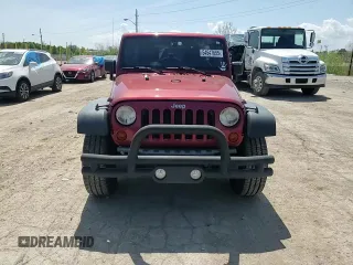 2012 Jeep Wrangler Unlimited Sport z VIN 1C4BJWDG7CL214633, wystawiony jako Copart lot #54547655 z przebiegiem 80 720 mil mil oraz Szkoda całkowita • Salvage title. Historia ofert i sprzedaży dostępna na DreamBid. Obrazek 14.