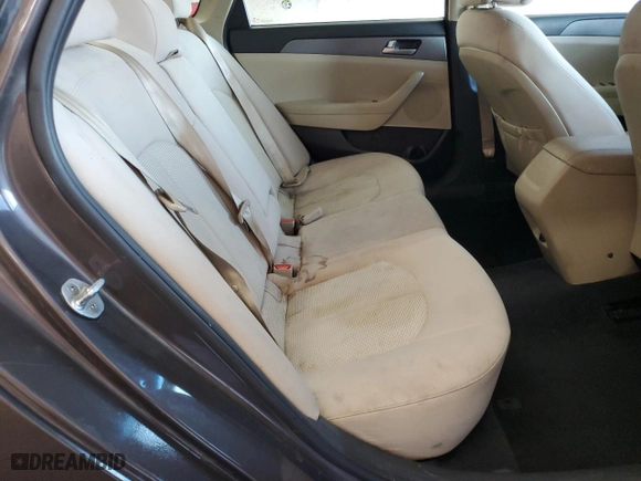 2017 Hyundai Sonata 2.4L with VIN 5NPE24AF2HH515705, listed as a Copart auction lot 48693285 with 178,391 mi miles and Salvage Title. Bid and sale history available at carsss.com. Image 10.