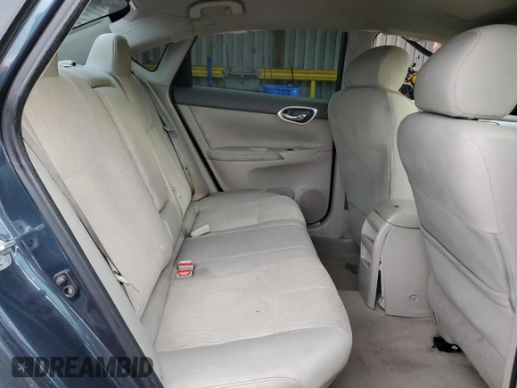 2014 Nissan Sentra SV with VIN 3N1AB7AP1EY254819, listed as a Copart auction lot 51493125 with 73,558 mi miles and Salvage Title. Bid and sale history available at DreamBid. Image 10.