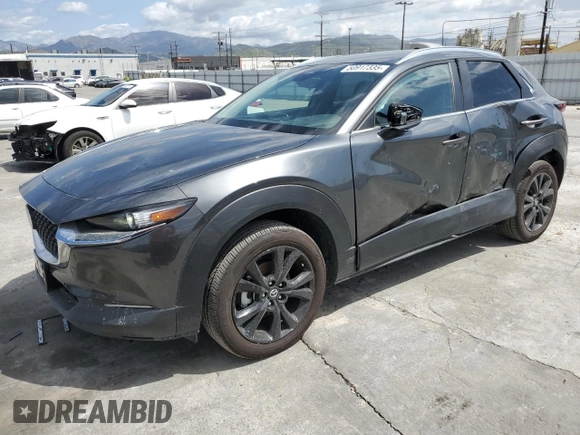 2024 Mazda CX-30 2.5 S Select Sport with VIN 3MVDMBBM3RM661595, listed as a Copart auction lot 50917335 with 7,252 mi miles and Salvage Title. Bid and sale history available at carsss.com. Image 1.