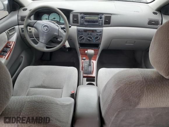 2004 Toyota Corolla CE with VIN 1NXBR32E34Z297414, listed as a Copart auction lot 52541105 with 147,072 mi miles and Salvage Title. Bid and sale history available at DreamBid. Image 8.