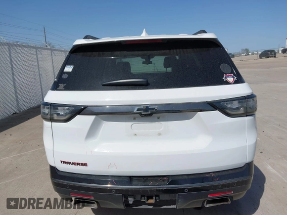 2021 Chevrolet Traverse Premier with VIN 1GNERKKW4MJ164822, listed as a IAAI auction lot 41859580 with 82,383 mi miles. Bid and sale history available at carsss.com. Image 16.