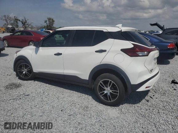 2021 Nissan Kicks S with VIN 3N1CP5BVXML565611, listed as a Copart auction lot 50299355 with 22,560 mi miles and Non Repairable. Bid and sale history available at DreamBid. Image 2.