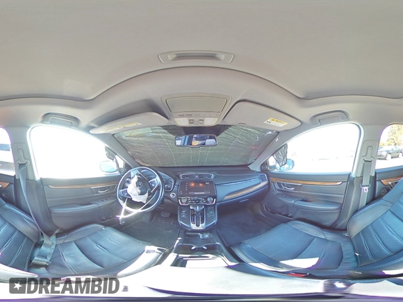 2018 Honda CR-V EX-L with VIN 2HKRW2H84JH654628, listed as a Copart auction lot 48204725 with 106,573 mi miles and Salvage Title. Bid and sale history available at carsss.com. Image 14.
