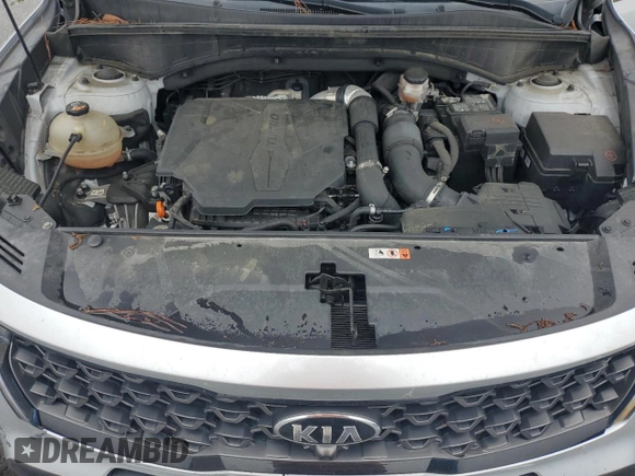 2021 Kia Sorento EX with VIN 5XYRHDLF9MG071527, listed as a Copart auction lot 58660985 with 111,057 mi miles and Clean title. Bid and sale history available at DreamBid. Image 12.