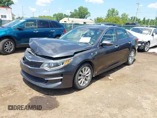 2017 Kia Optima LX with VIN 5XXGT4L32HG148387, listed as a IAAI auction lot 42647930 with 144,830 mi miles and . Bid and sale history available at DreamBid. Image 2.