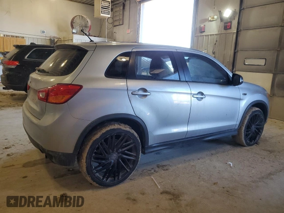 2016 Mitsubishi Outlander Sport 2.4 SE with VIN JA4AP3AW1GZ059000, listed as a Copart auction lot 46302635 with 91,615 mi miles and Salvage Title. Bid and sale history available at carsss.com. Image 3.