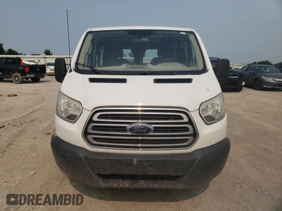 2015 Ford Transit Cargo with VIN 1FTNR1ZM6FKB03203, listed as a Copart auction lot 52717225 with 230,136 mi miles and Salvage title. Bid and sale history available at DreamBid. Image 5.