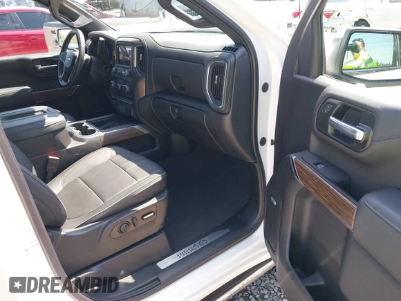 2022 Chevrolet Silverado 1500 High Country with VIN 1GCUYHEL6NZ179904, listed as a IAAI auction lot 42094469 with 16,528 mi miles and . Bid and sale history available at DreamBid. Image 5.