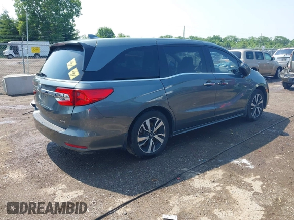 2019 Honda Odyssey Elite с VIN 5FNRL6H97KB094676, выставлен на аукционе IAAI как лот 42467065 с пробегом 66 319 миль миль и . История ставок и продаж доступна на DreamBid. Изображение 4.