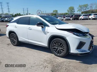 2022 Lexus RX 350 F Sport z VIN 2T2YZMDA0NC316168, wystawiony jako IAAI lot #42205900 z przebiegiem 91 205 mil mil oraz . Historia ofert i sprzedaży dostępna na DreamBid. Obrazek 1.
