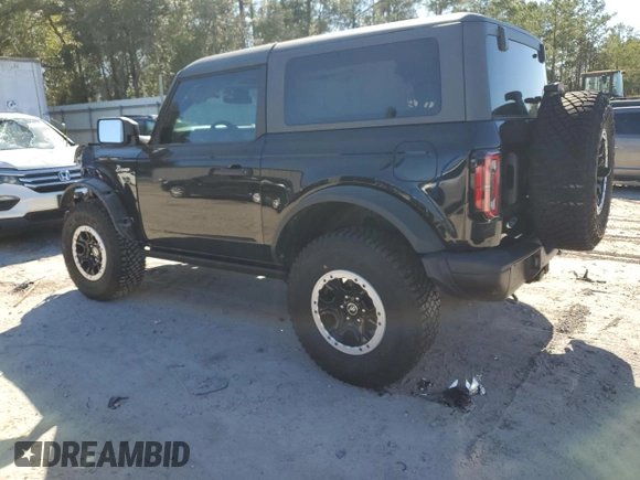 2023 Ford Bronco z VIN 1FMDE5CP6PLB31740, wystawiony jako Copart lot #50167915 z przebiegiem 9 307 mil mil oraz Szkoda całkowita • Salvage title. Historia ofert i sprzedaży dostępna na DreamBid. Obrazek 2.
