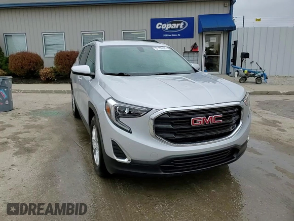 2018 GMC Terrain SLE with VIN 3GKALMEV8JL241255, listed as a Copart auction lot 51135005 with 116,170 mi miles and Salvage Title. Bid and sale history available at carsss.com. Image 14.