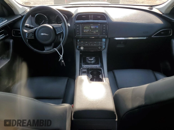 2018 Jaguar F-Pace 25t Premium with VIN SADCJ2FX4JA294089, listed as a Copart auction lot 52994485 with 86,501 mi miles and Salvage Title. Bid and sale history available at DreamBid. Image 8.