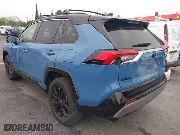 2022 Toyota RAV4 Hybrid XSE with VIN JTME6RFV7ND530526, listed as a IAAI auction lot 42175133 with 70,353 mi miles and . Bid and sale history available at DreamBid. Image 3.