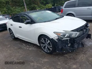 2016 Nissan Maxima 3.5 SV with VIN 1N4AA6AP3GC426540, listed as a IAAI auction lot 40351972 with 137,928 mi miles. Bid and sale history available at carsss.com. Image 1.