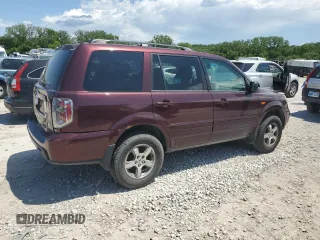 2007 Honda Pilot EX-L z VIN 5FNYF18577B007448, wystawiony jako Copart lot #58247885 z przebiegiem 167 628 mil mil oraz Czysty tytuł • Clean title. Historia ofert i sprzedaży dostępna na DreamBid. Obrazek 3.