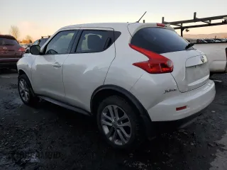 2013 Nissan Juke SV with VIN JN8AF5MRXDT217105, listed as a Copart auction lot 87946185 with 50,697 mi miles and Salvage Title. Bid and sale history available at carsss.com. Image 2.