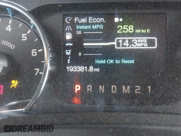 2012 Ford F-150 XL with VIN 1FTFW1ET0CFB70135, listed as a IAAI auction lot 41553865 with 193,381 mi miles. Bid and sale history available at carsss.com. Image 15.