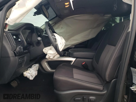 2022 Nissan Titan SV with VIN 1N6AA1ED2NN103267, listed as a Copart auction lot 68942064 with 55,119 mi miles and Salvage title. Bid and sale history available at DreamBid. Image 7.
