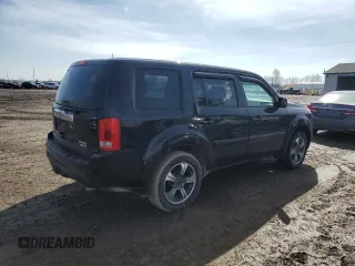 2015 Honda Pilot SE with VIN 5FNYF4H35FB022190, listed as a Copart auction lot 50025885 with 91,215 mi miles and Non Repairable. Bid and sale history available at DreamBid. Image 3.