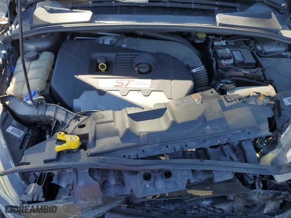 2015 Ford Focus ST with VIN 1FADP3L99FL281267, listed as a Copart auction lot 43013865 with 106,953 mi miles and Salvage Title. Bid and sale history available at carsss.com. Image 12.