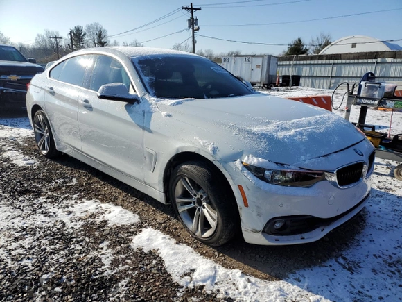 2019 BMW 4 Series 430i xDrive with VIN WBA4J3C55KBL08194, listed as a Copart auction lot 88643655 with 55,785 mi miles and Salvage title. Bid and sale history available at DreamBid. Image 4.