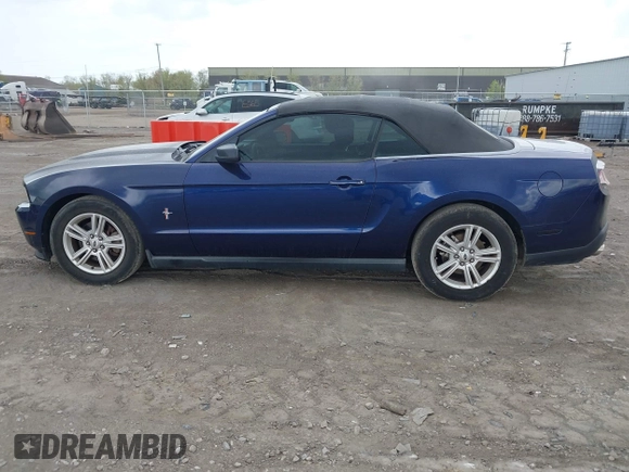 2012 Ford Mustang V6 with VIN 1ZVBP8EM7C5276470, listed as a IAAI auction lot 42112212 with 142,899 mi miles and . Bid and sale history available at carsss.com. Image 14.
