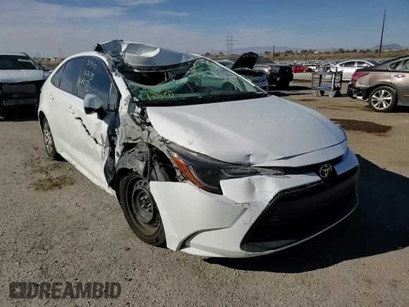 2023 Toyota Corolla LE with VIN 5YFB4MDE6PP002670, listed as a Copart auction lot 50578335 with 32,573 mi miles and Salvage Title. Bid and sale history available at carsss.com. Image 11.