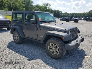 2017 Jeep Wrangler Rubicon with VIN 1C4BJWCG0HL675472, listed as a Copart auction lot 62751365 with 86,338 mi miles and Salvage title. Bid and sale history available at DreamBid. Image 4.